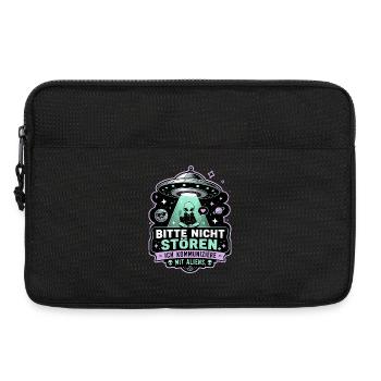 Bitte nicht stören – Alien Edition - Laptoptasche 13" - Schwarz - Vorne