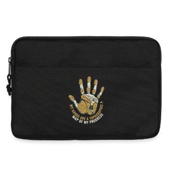 Calisthenics Hands - Laptop bag 13" - black - Front