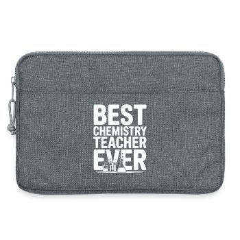 Meilleur professeur de chimie de tous les temps - Sacoche pour ordinateur portable 13 pouces - gris chiné - Devant