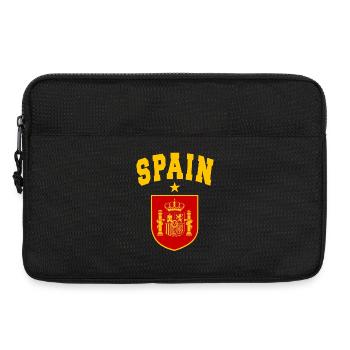 ESPAGNE ESPAGNE EUROPE FAN DE SPORT ESPAGNOL - Sacoche pour ordinateur portable 13 pouces - noir - Devant