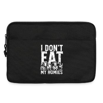 Bauernhof-Freunde fressen meine Kumpels nicht - Laptoptasche 13" - Schwarz - Vorne