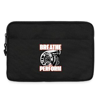 Turbocharger - Laptoptasche 13" - Schwarz - Vorne