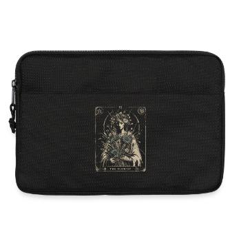 Florist Arcana Style Floral Vintage-Kunst - Laptoptasche 13" - Schwarz - Vorne