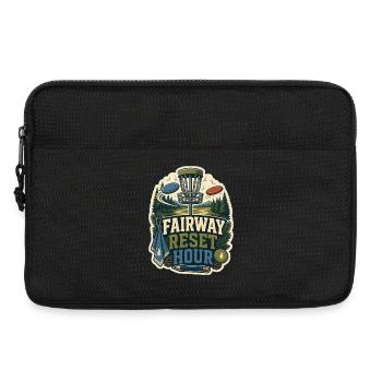 FAIRWAY RESET HOUR - Laptoptasche 13" - Schwarz - Vorne