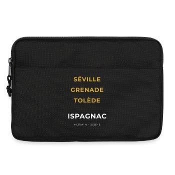 Ispagnac Lozère - Séville - Grenade - Tolède - Sacoche pour ordinateur portable 13 pouces - noir - Devant