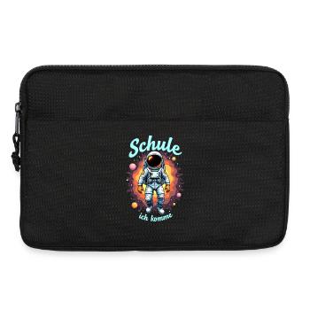 Schulkind 2026 Einschulung 2026 Schulanfang - Laptoptasche 13" - Schwarz - Vorne