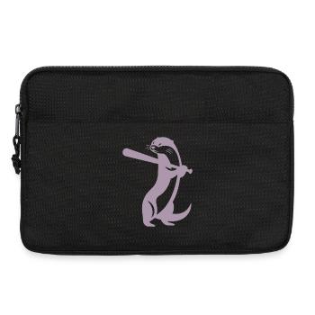 Otter Baseball Silhouette - Laptoptasche 13" - Schwarz - Vorne