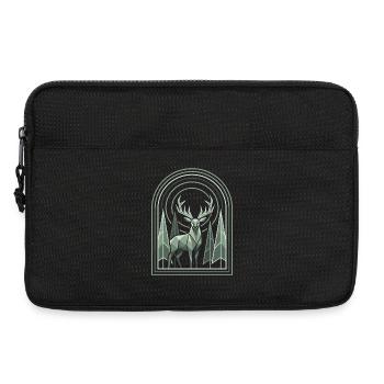Hiking - Outdoor Adventure - Wilderness - Laptop bag 13" - black - Front