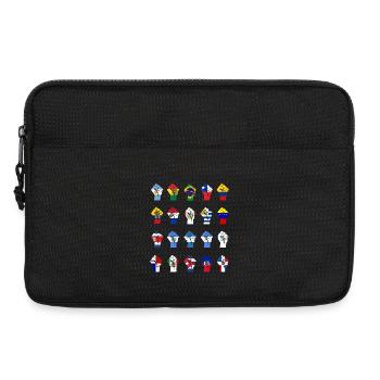 Lateinamerikanischer Widerstand - Laptoptasche 13" - Schwarz - Vorne