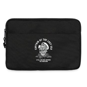 Captain Of The Lost Sea Pirat Skull Geschenk - Laptoptasche 13" - Schwarz - Vorne
