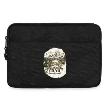 Find Your Trail | Hiking Design - Laptoptasche 13" - Schwarz - Vorne