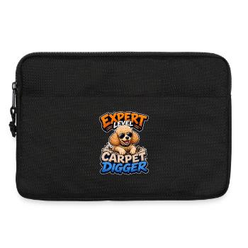 Pudel - Laptoptasche 13" - Schwarz - Vorne