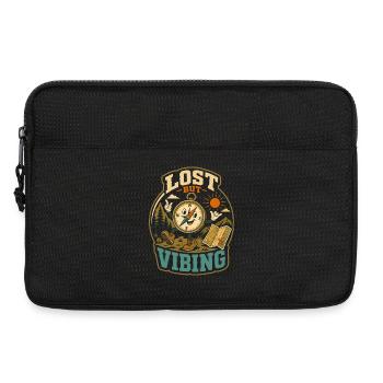 Un humour errant perdu mais vibrant - Sacoche pour ordinateur portable 13 pouces - noir - Devant