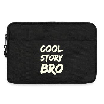 cool_story_bro- - Sacoche pour ordinateur portable 13 pouces - noir - Devant