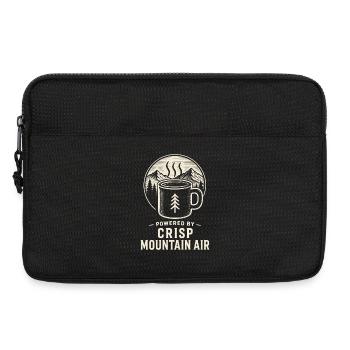 Angetrieben von Crisp Mountain Air - Laptoptasche 13" - Schwarz - Vorne