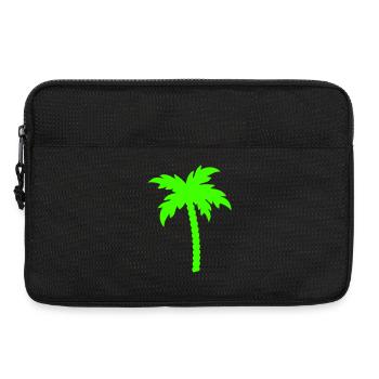 Palme Silhouette  - Laptoptasche 13" - Schwarz - Vorne