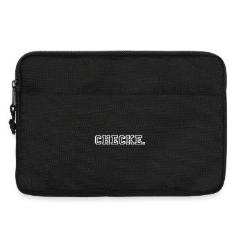 Checke Statement Saying Minimalist - Laptop bag 13" - black - Front