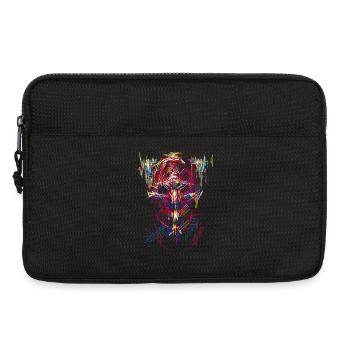 Halloween diable / Résumé - Sacoche pour ordinateur portable 13 pouces - noir - Devant