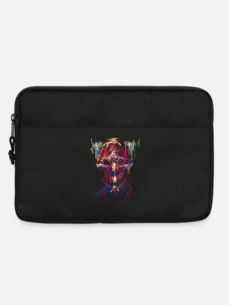 Halloween Teufel / Abstrakt - Laptoptasche 13" - Schwarz