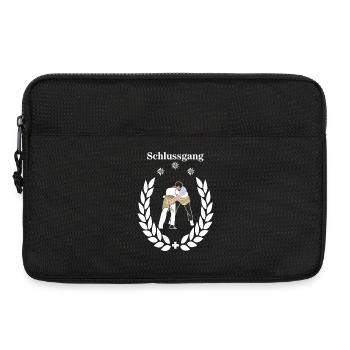 wrestling final course shirt wrestling king - Laptop bag 13" - black - Front
