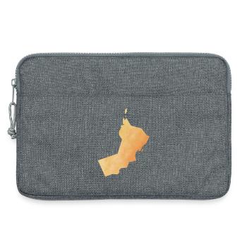 Oman - Laptoptasche 13" - Grau meliert - Vorne
