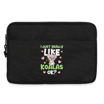 Koala Koala Bear - Laptop bag 13" - black - Front