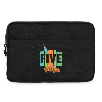 Five years old - Laptop bag 13" - black - Front