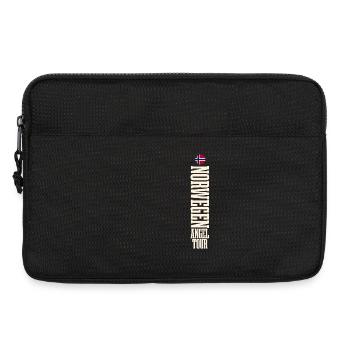 Norwegen Angeltour Angeln Angler Fischen - Laptoptasche 13" - Schwarz - Vorne