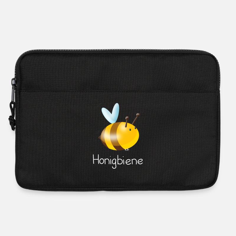 Honigbiene - Laptoptasche 13" - Schwarz
