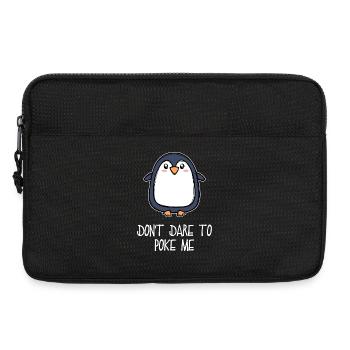 Antarctica Animal Cute Penguin Seabird Statement - Laptop bag 13" - black - Front