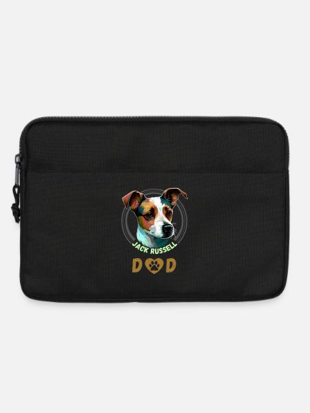 Jack Russell Dad - Laptop bag 13" - black