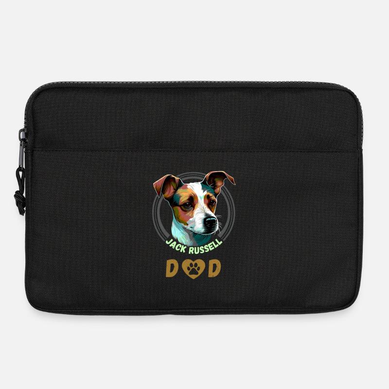 Jack Russell Dad - Laptop bag 13" - black