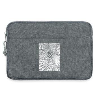 Palmen - Laptoptasche 13" - Grau meliert - Vorne
