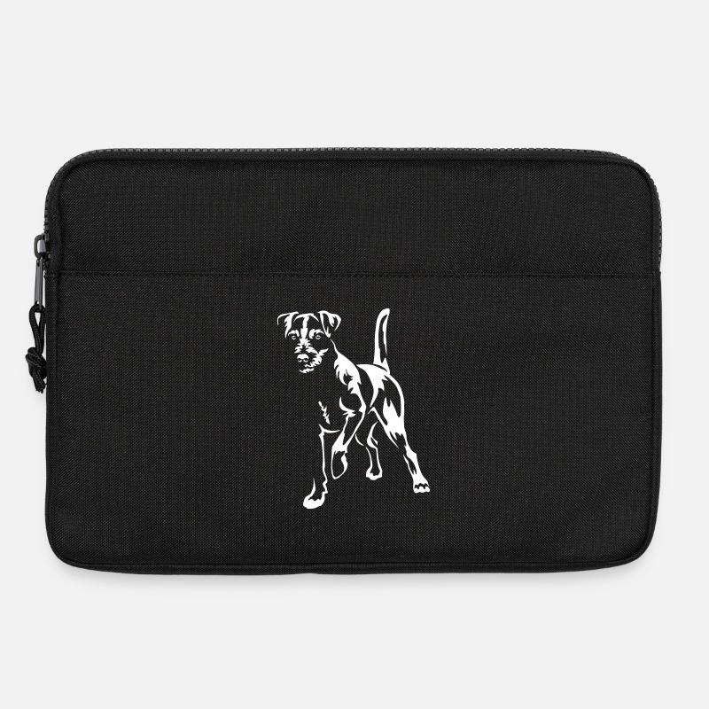Parson Russell Terrier "Black Edition" - Laptoptasche 13" - Schwarz
