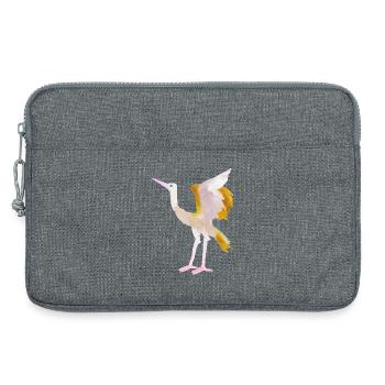 crane - Laptop bag 13" - heather grey - Front