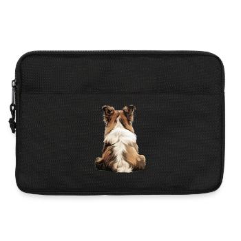 Shetland Sheepdog - Laptop bag 13" - black - Front