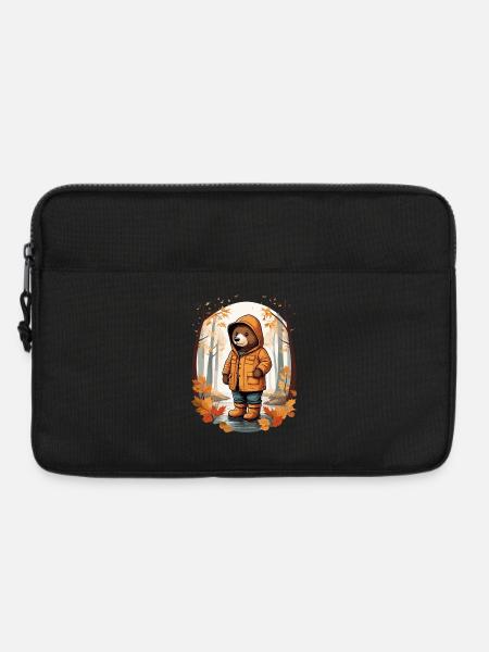 Süßer Bär - Laptoptasche 13" - Schwarz