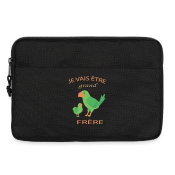 Kid I'm going to be Big Brother 2024 Announce Big - Laptop bag 13" - black - Front
