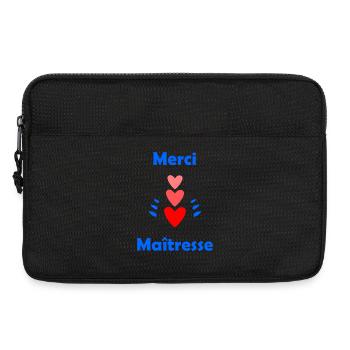 GELIEBTE. VIELEN DANK. DANKE HERRIN - Laptoptasche 13" - Schwarz - Vorne