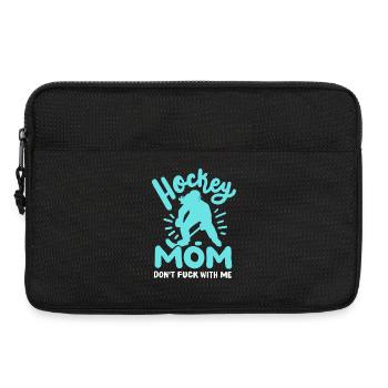 Hockey Mama Eishockeyspielerin - Laptoptasche 13" - Schwarz - Vorne