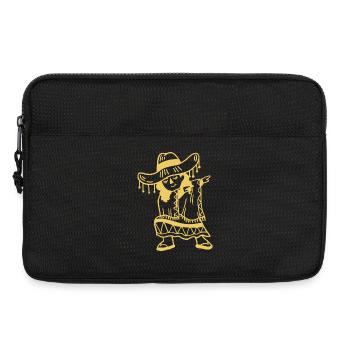 Dabbing Mexikanisches Mädchen Cinco De Mayo - Laptoptasche 13" - Schwarz - Vorne