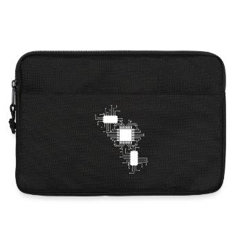 Circuit Net Art - Sacoche pour ordinateur portable 13 pouces - noir - Devant