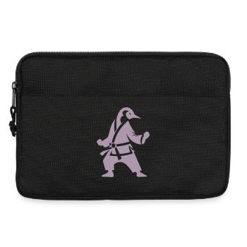Pingouin Karaté Arts Martiaux Silhouette - Sacoche pour ordinateur portable 13 pouces - noir - Devant