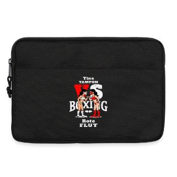 Frauenboxen - Laptoptasche 13" - Schwarz - Vorne