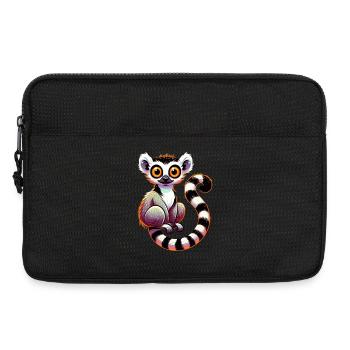 Lémurien - Sacoche pour ordinateur portable 13 pouces - noir - Devant