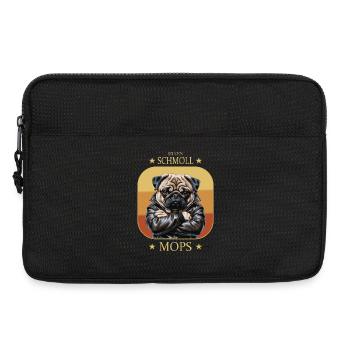 Carlin boudeur - Sacoche pour ordinateur portable 13 pouces - noir - Devant