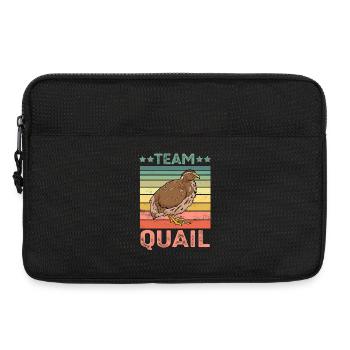 Quail - Laptop bag 13" - black - Front