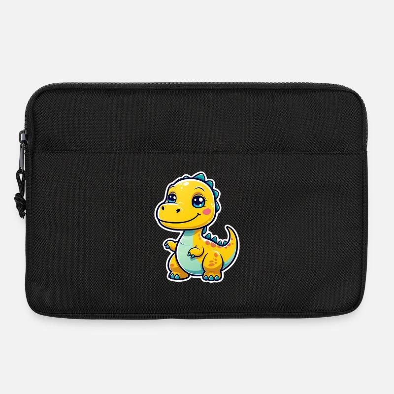 Dino - Laptoptasche 13" - Schwarz