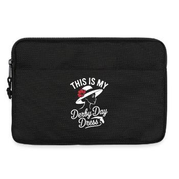 Derby Day Elegant Hat Design - Laptop bag 13" - black - Front