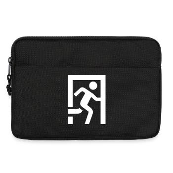 119700810_174724670_eksit - Sacoche pour ordinateur portable 13 pouces - noir - Devant